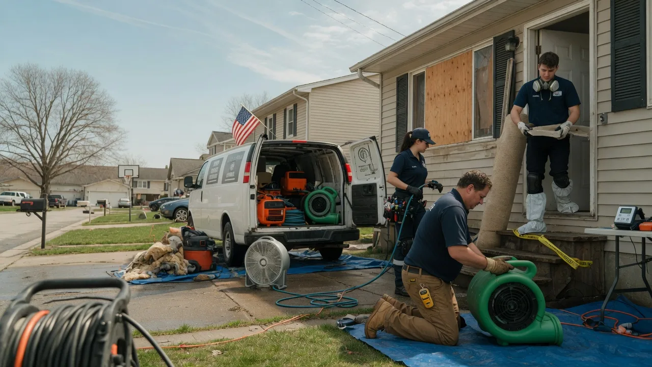 Water Damage Restoration in Hamburg, MN near me